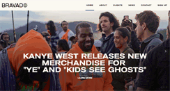 Desktop Screenshot of bravado.com